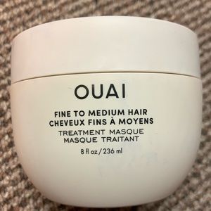 NWT, NEW!  OUAI 8 fl oz. Fine to Medium Hair Treatment Masque